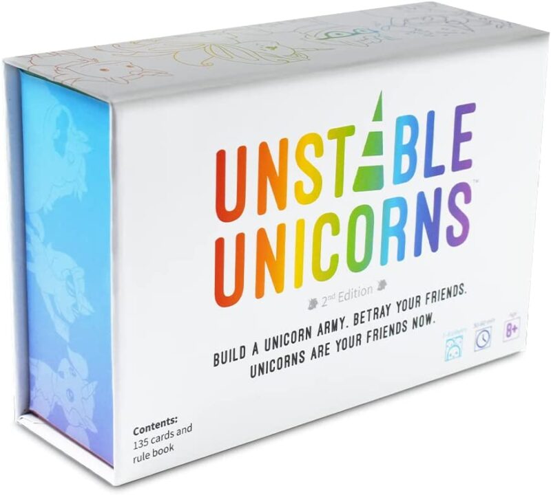 Unstable Unicorns board game