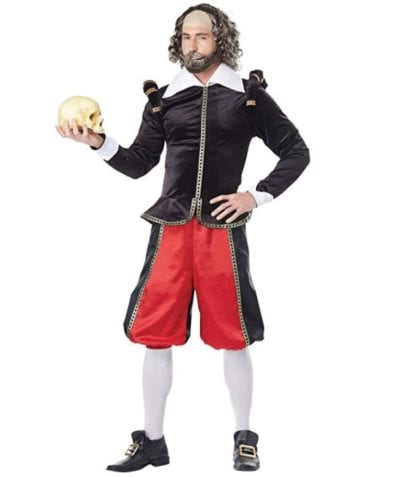 english book character costume male