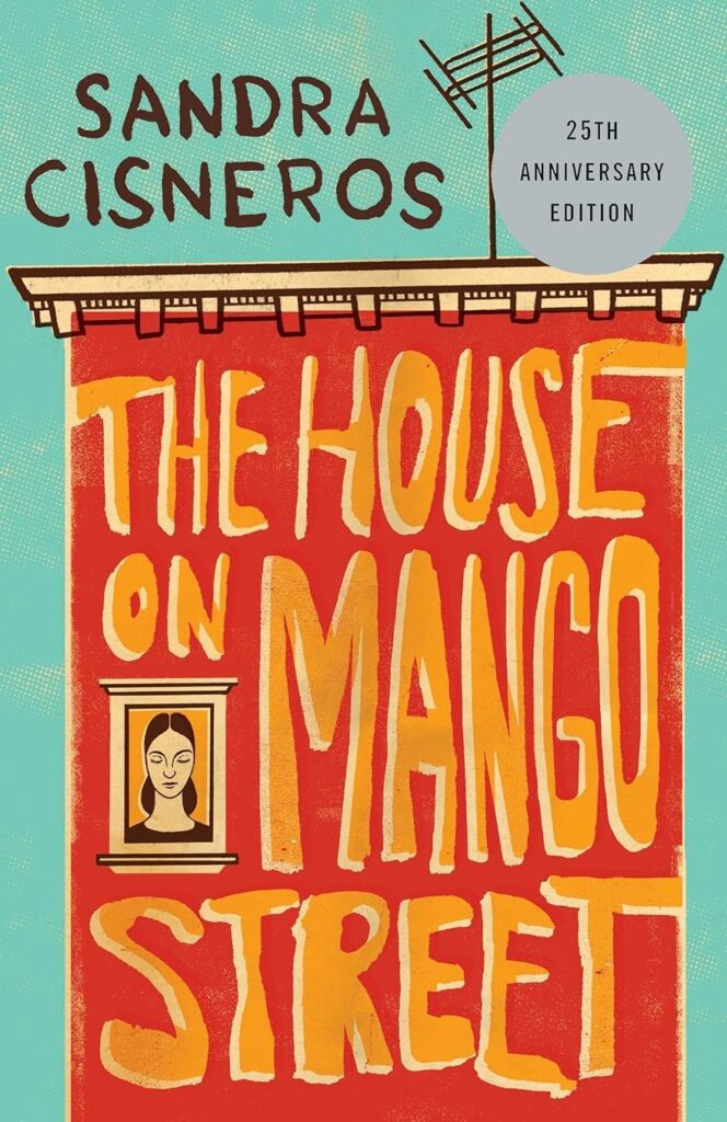 Green and orange cover for The House on Mango Street