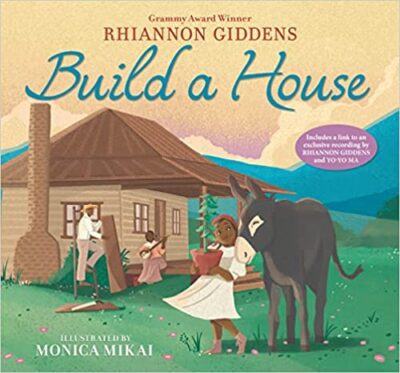 Book cover for Build a House as an example of black history books for kids