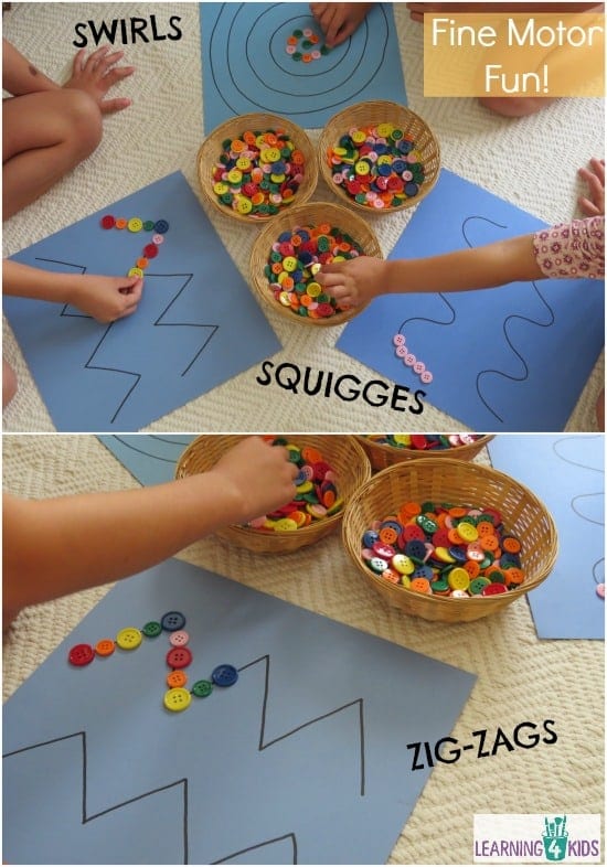 Kindergarten Fine Motor Activities