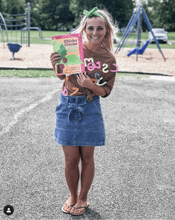 chicka chicka boom boom costume teacher