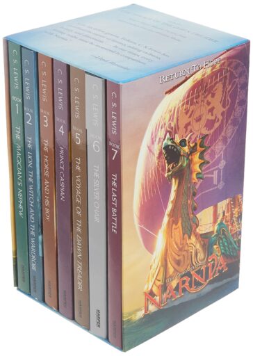 Book cover set: The Chronicles of Narnia Boxed Set by C.S. Lewis