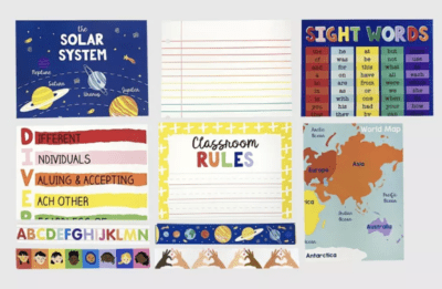 Classroom bulletin board set