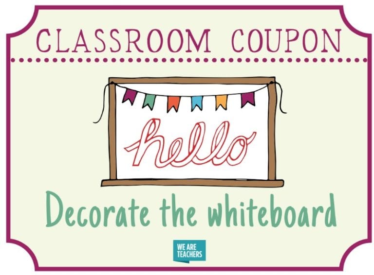 Printable Classroom Coupons Your Students Will Love
