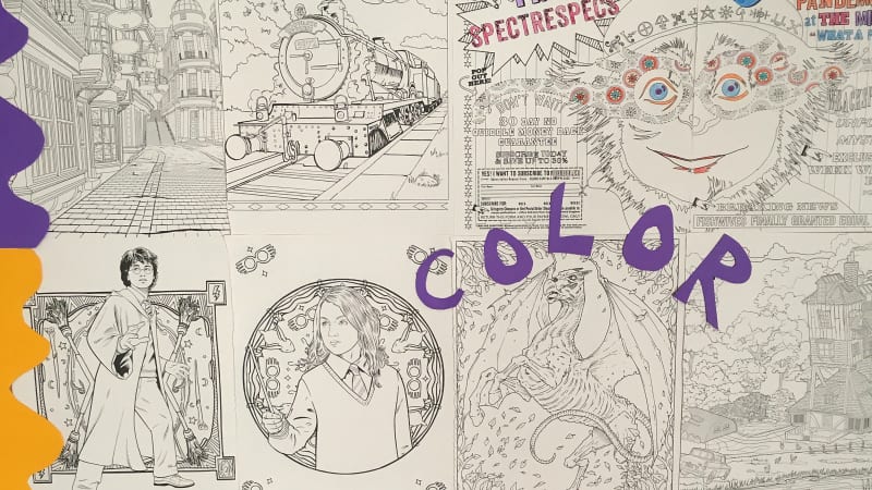 Make Your Own Coloring Page Classroom Door