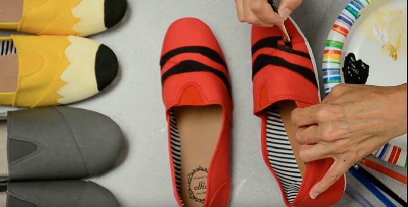 Create These DIY Pencil Shoes in Less Than an Hour