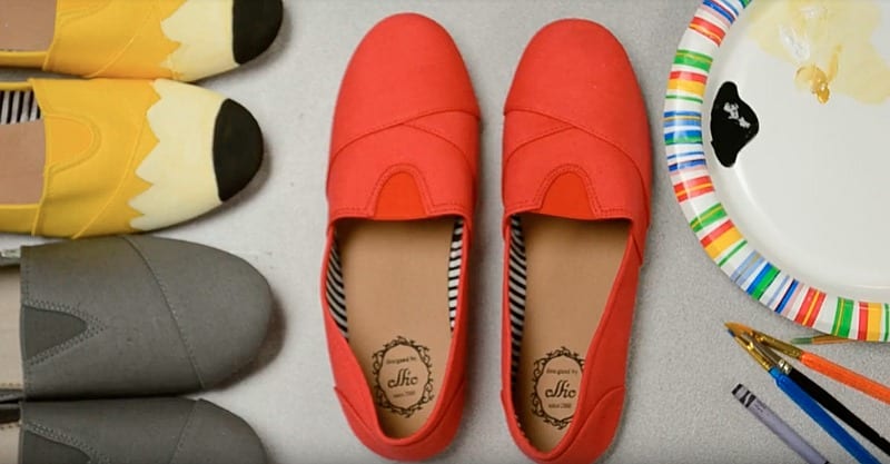 Create These DIY Pencil Shoes in Less Than an Hour