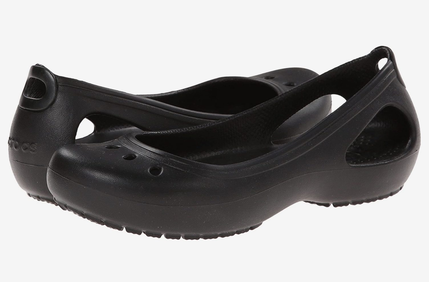 Crocs flats in black