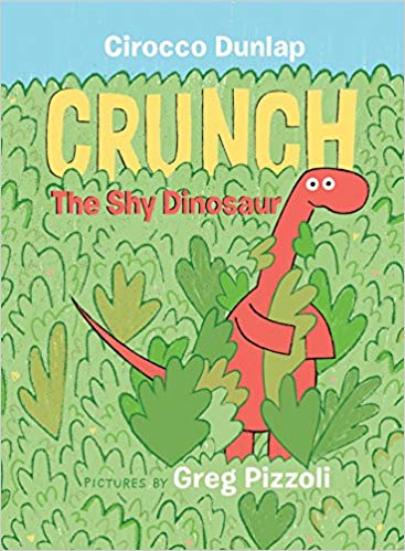 Book cover for Crunch the Shy Dinosaur