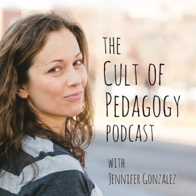 Logo for Cult of Pedagogy podcast, one of top education podcasts