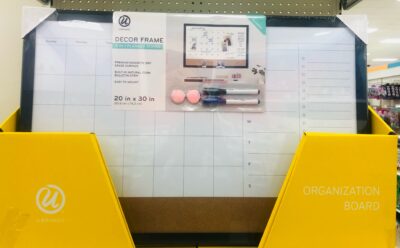 Decor framed 4-in-1 planner board from Target