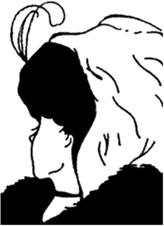 Young woman old woman image.