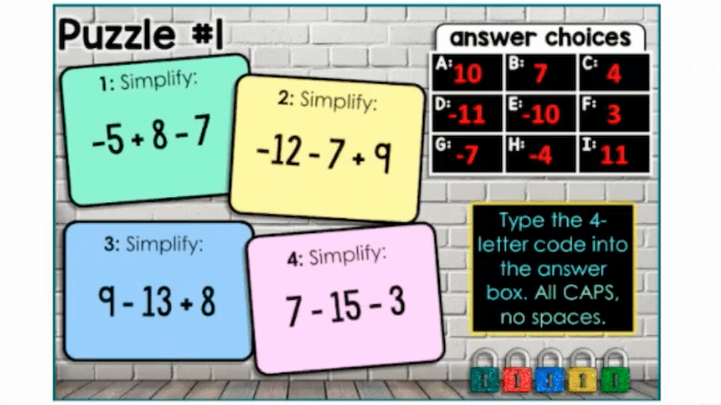 Digital Escape Rooms For Math Collaboration And Personalization