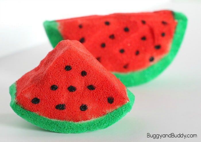Watermelon squish toy