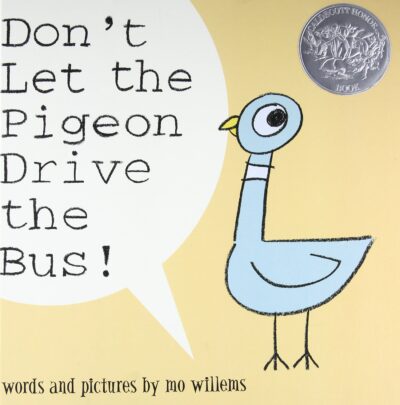 Bird books for kids book cover: Don’t Let the Pigeon Drive the Bus