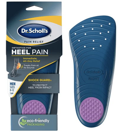 Dr. Scholl’s Heel Pain Relief Orthotics shoe inserts