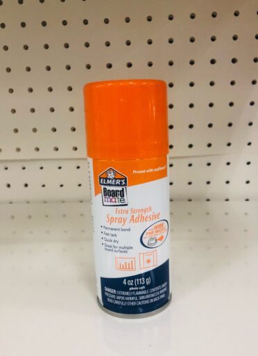 Elmer's adhesive glue spray