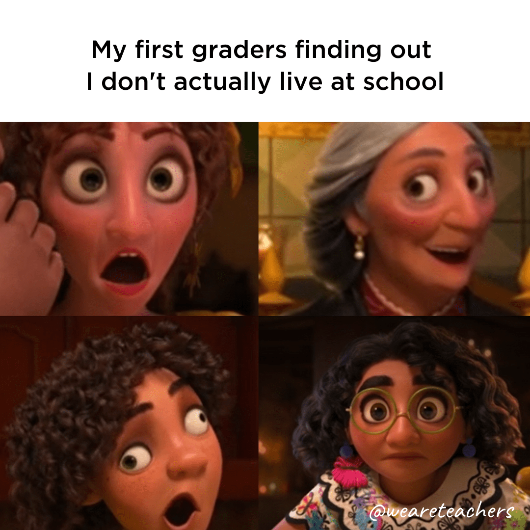 Encanto memes about teaching that are are accurate