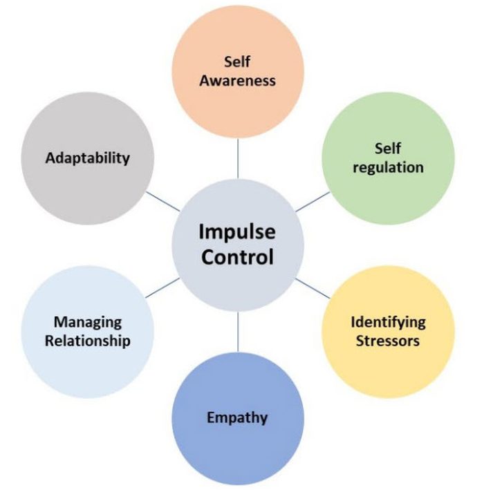 Infographic model of impulse control behaviors