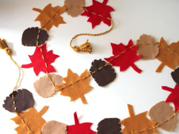 Fall Leaves Garland