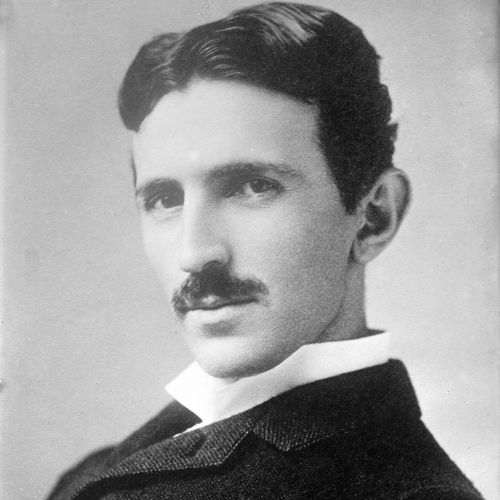 Famous Inventors: Nikola Tesla portraits