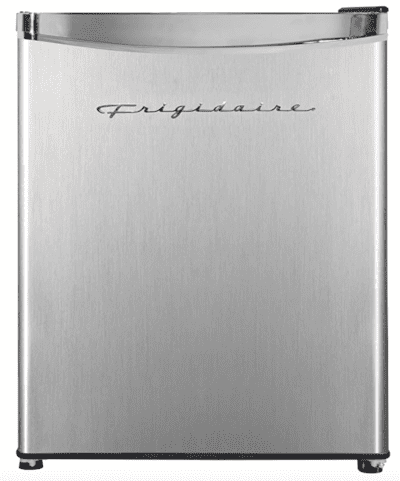 Frigidarie platinum series stainless mini fridge