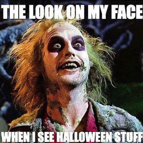 Halloween decorations meme