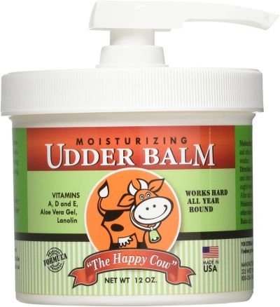 The Happy Cow Moisturizing Udder Balm (Hand Creams for Teachers)