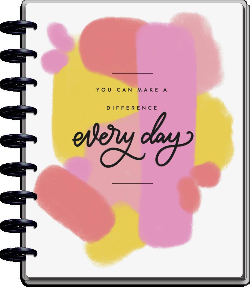 Undated Make a Difference Classic Teacher Happy Planner