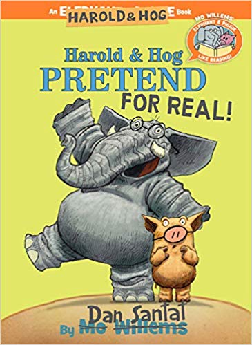 Book cover for Harold & Hog Pretend for Real1