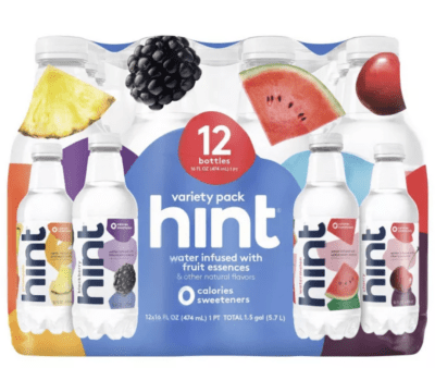Hint water 12 pack