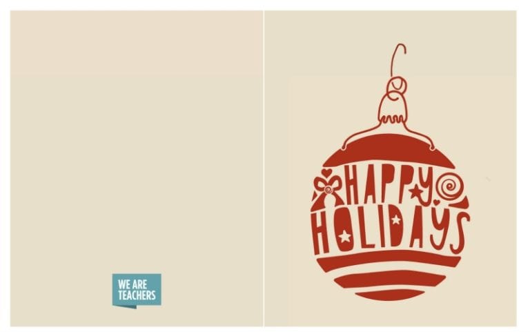 Printable Holiday Cards For Coworkers Students Parents printable-holiday-cards-for-coworkers-students-parents