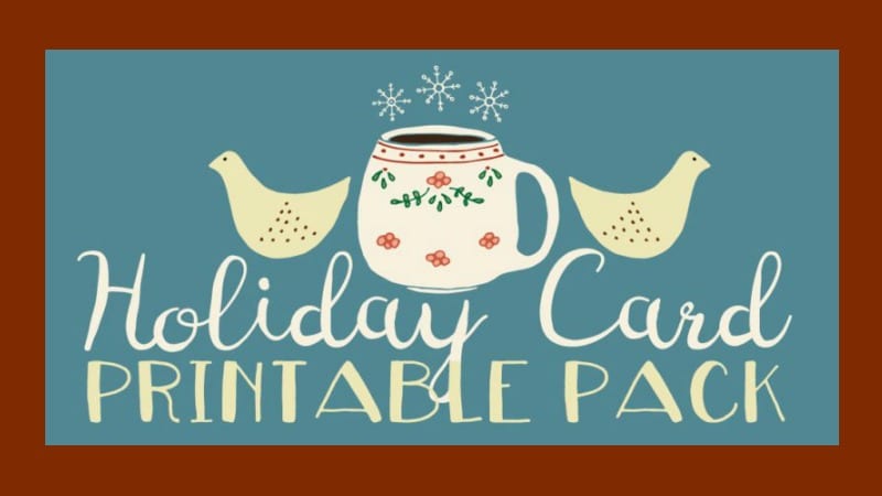 Printable Holiday Cards For Coworkers Students Parents