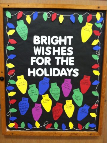 Bright wishes for the holidays
