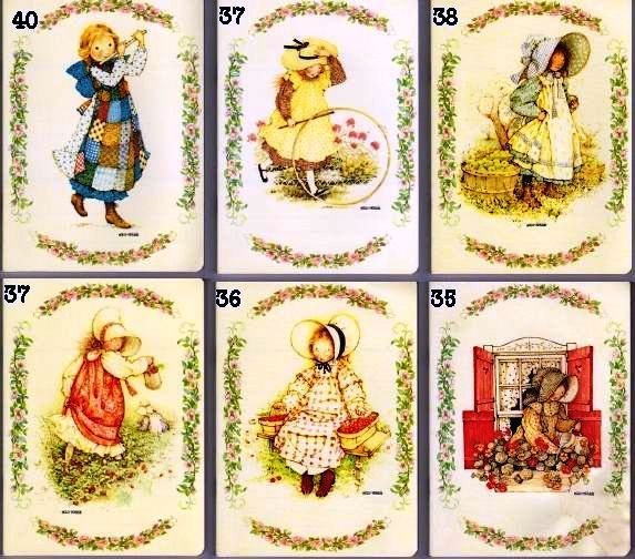 Photo of Holly Hobbie swap cards