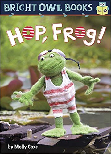 Book cover for Hop, Frog!