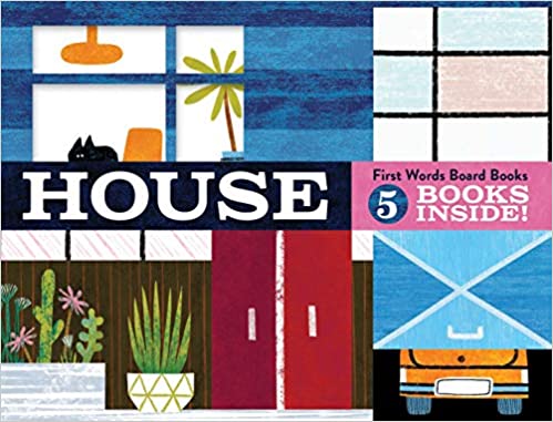 Box cover for House: First Words Board Books as an example of preschool books