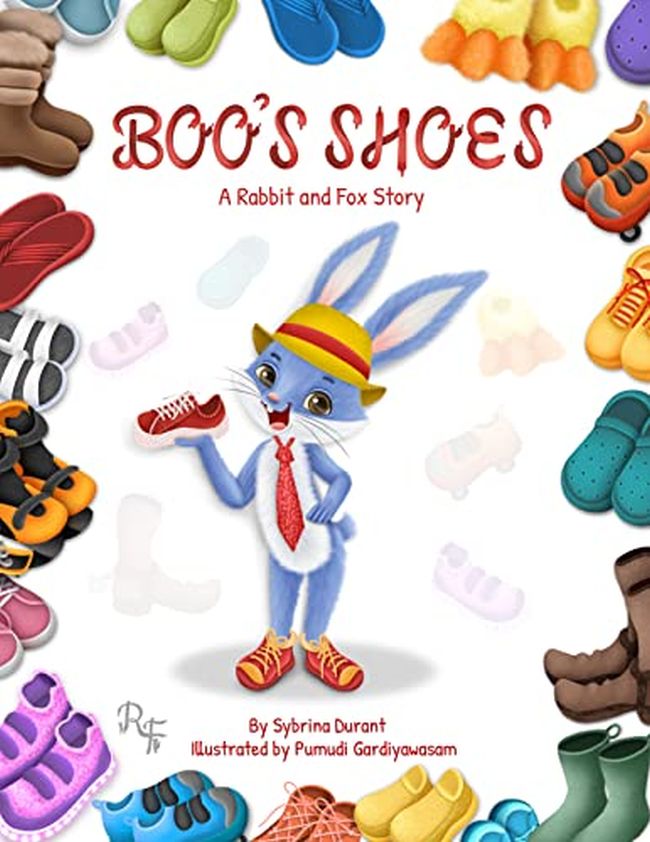 Boo's Shoes book to teach kids to tie shoes