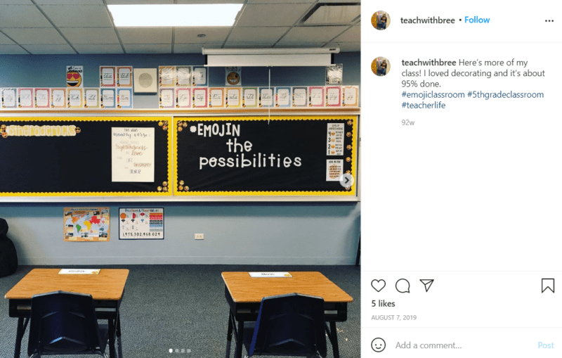 Still of inspiring fifth grade classroom ideas might use puns from Instagram
