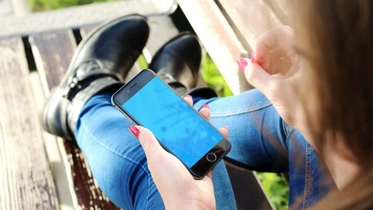 Texting and walking statistics image