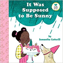 Book cover for Little Senses series: It Was Supposed to be Sunny as an example of books about autistic kids 