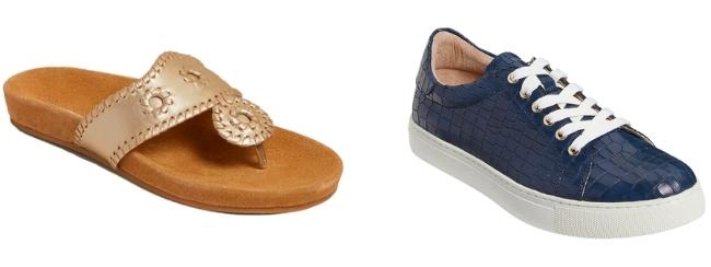 Jack Rogers Comfort Sandals and Jack Rogers Croc Sneakers