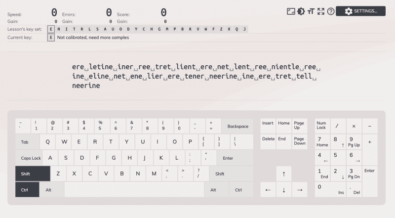 offline typing practice app