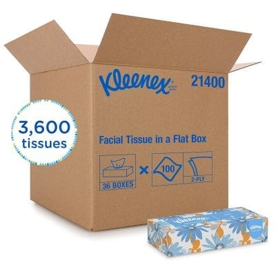 Box of Kleenex tissues.