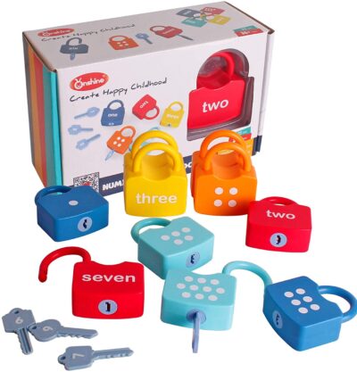 Learning Locks educational toy for preschoolers