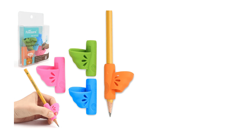 Left-handed pencil grips