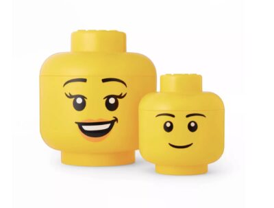 LEGO Collection x Target figurine head-shaped storage