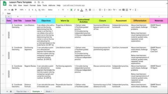 24 Lesson Plan Examples For Every Grade And Subject