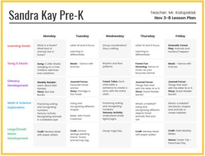 24 Lesson Plan Examples for Every Grade and Subject